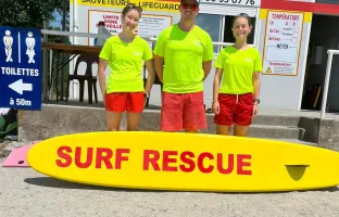 Ouverture de la baignade surveillée aux Ilettes