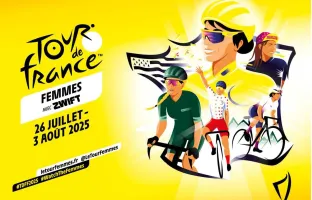 Le Tour de France Femmes de passage à Sallanches