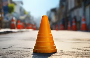 Circulation difficile - Carrefour des rues de Savoie, Solliard Méribel et Antoine Pissard