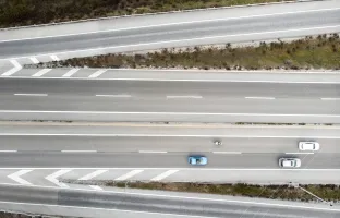 Autoroute blanche - Perturbations de circulation